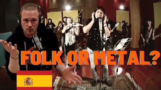 Spanish METAL or FOLK Music? *Reaction* - Mägo de Oz- Fiesta pagana 2.0 (Videoclip oficial)