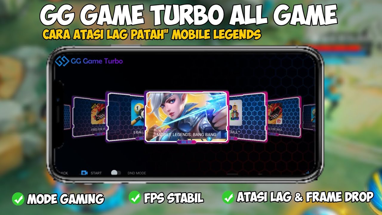 GG Game Turbo All Game Terbaru 2024‼️ Cara Atasi Lag Patah” Mobile