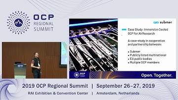 OCPREG19 - Immersion Cooling for Research and Colocation - A case study in cooperation and partnersh