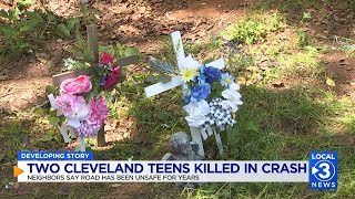 Bradley County teens fatal crash spark neighbors to raise concerns about road safety
