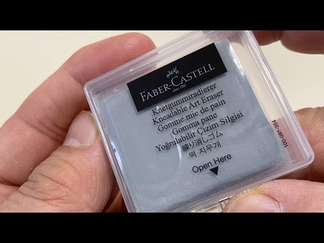 Faber Castell Kneaded Eraser (Kneadable Art Eraser) – Project