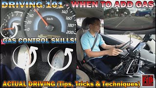 When to add gas in a manual transmission car - Kailan at Tamang paraan - Accelerator Control Skills screenshot 5