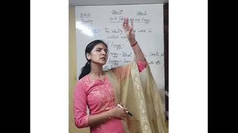 Class-5,Ch-9 ( Force, Work and Energy), Video-3