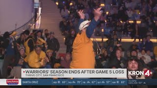 Dubs' season ends after Game 5 loss in Minnesota