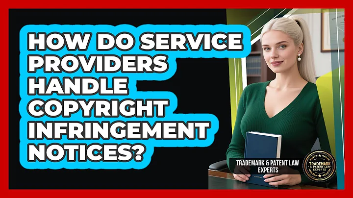 How Do Service Providers Handle Copyright Infringement Notices?