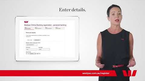 Westpac - Online banking. Getting started 60s