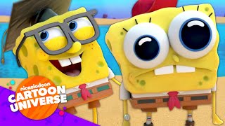 SpongeBob's BEST Moments on Kamp Koral! 🏕 | Nickelodeon Cartoon Universe