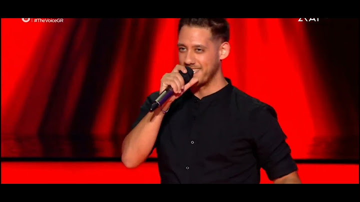 Το Παράξενο Με Εμένα - Γιώργος Μαζωνάκης @ The Voice Of Greece #skaitvgr  #mazw