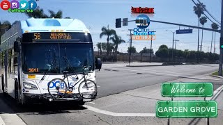 Oc Bus Route #56 Orange to Garden Grove (Westbound) Full Ride