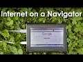 Accessing the Internet With a Windows CE Navigator