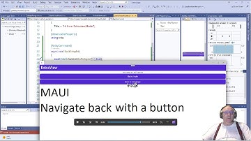 Maui: navigate back with a button