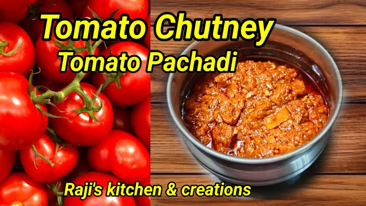 Tomato Chutney Recipe/Tomato Pachadi Recipe/Tomato Nilav Pachadi Recipe 