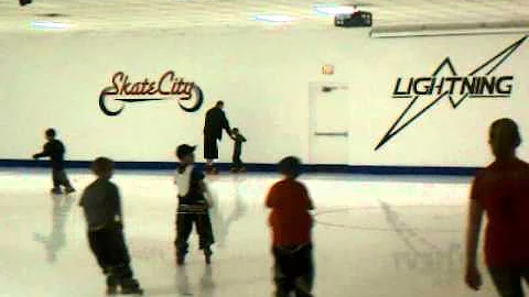 Teaching him how 2 skate !!!