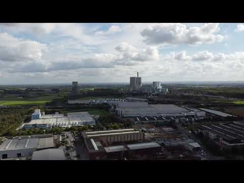 Kühlturm Sprengung des Kraftwerk Westfalens Block C (Hamm-Uentrop)