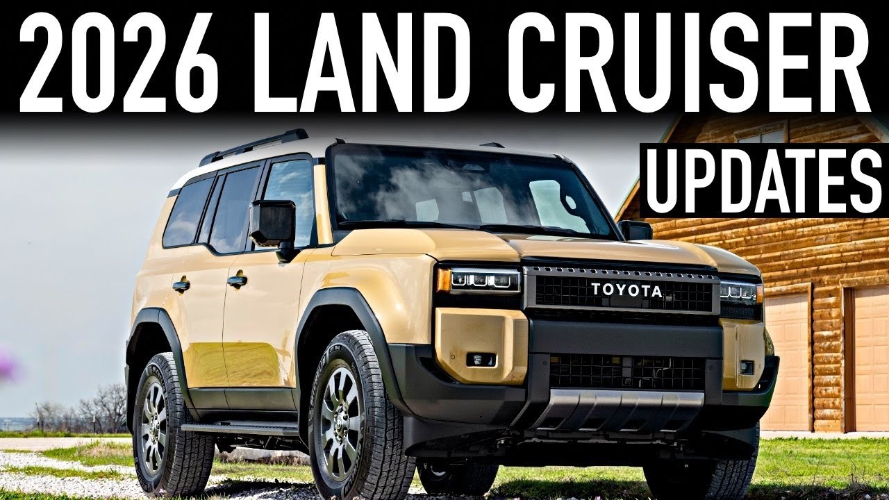 Представлен внедорожник Toyota Land Cruiser Ultimate 2026 года 🚙🔥