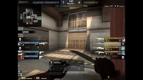 CSGO - Sound improvised Outrageous AWP flick shot!