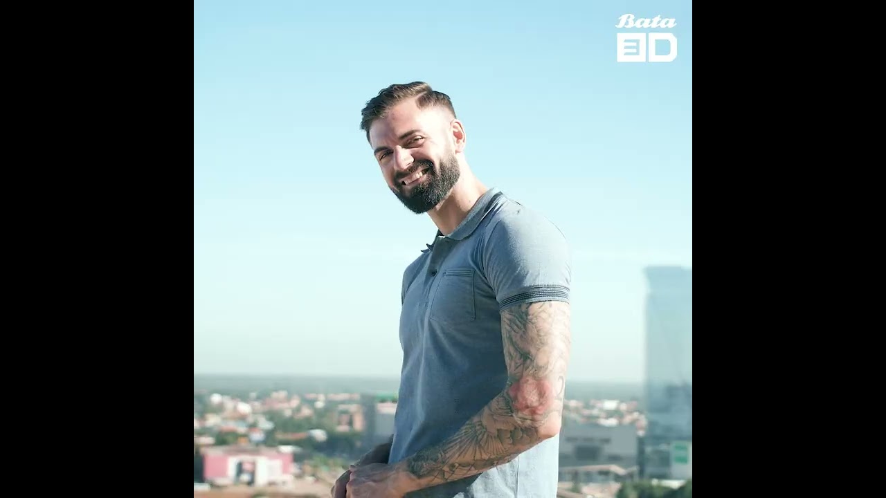 Sneaker con detalle metalizado y tecnología 3D Oxygen.