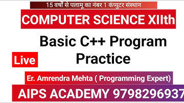 Free 11th 12th computer science #Free Computer Course  @AIPS ACADEMY  #AIPS ACADEMY Daltonganj