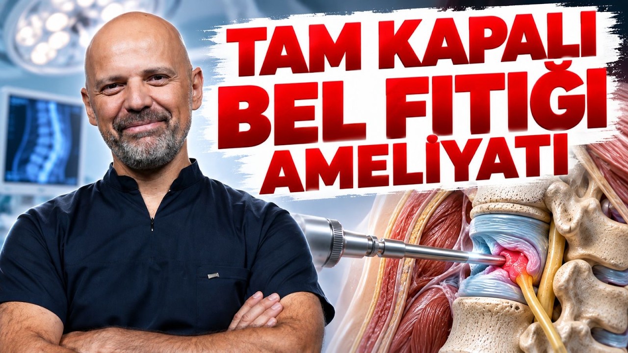 Tam Kapalı (Endoskopik) Bel Fıtığı Ameliyatı Nasıl Yapılır?