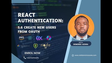 5.6 Create New Users from OAuth