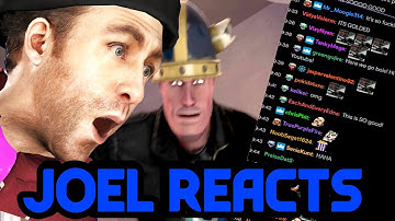 Joel (and Twitch) React to my animation.