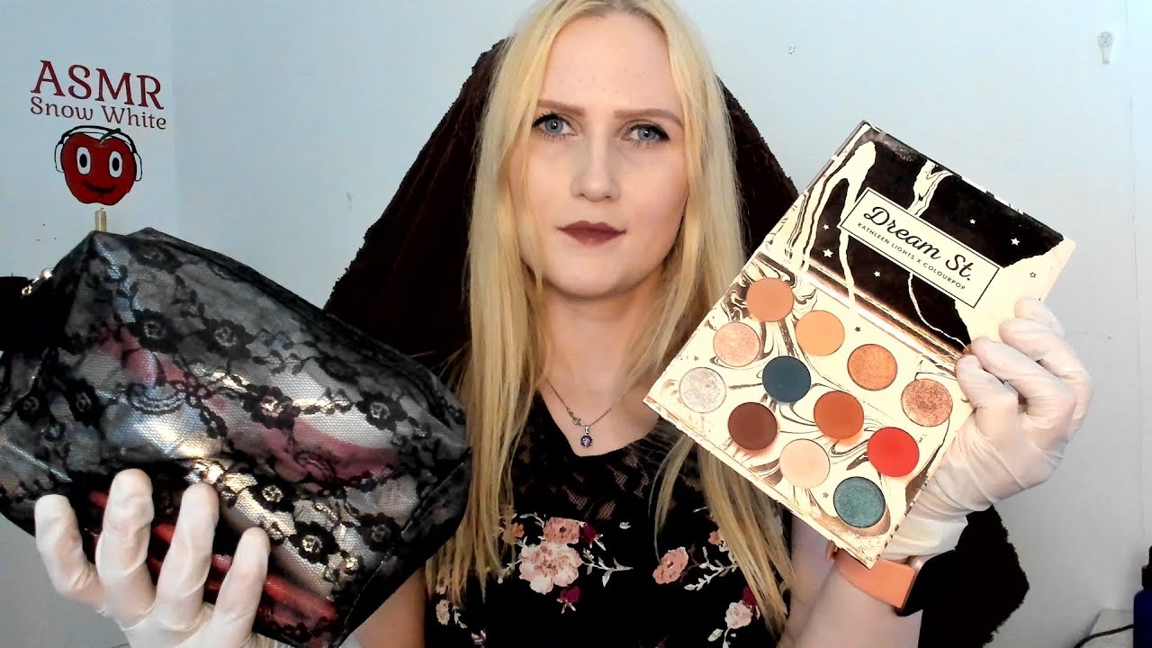 ASMR Doing Your Makeup - Personal Attention - NO TALKING - YouTube