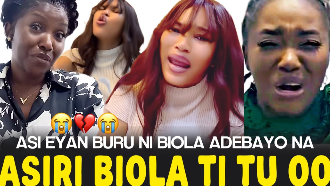 😭💔😭Biola ADEBAYO in Tears As Lady Finally Reveals Her SECRET That ...