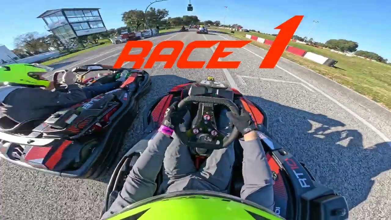 KIP Race. Karting. GoPro Max2 Single Lense