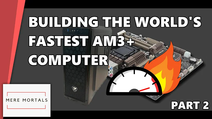 세계에서 가장 빠른 AM3+ 컴퓨터 만들기 - 파트 2