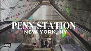 Penn Station New York Walk Around Tour 2022
