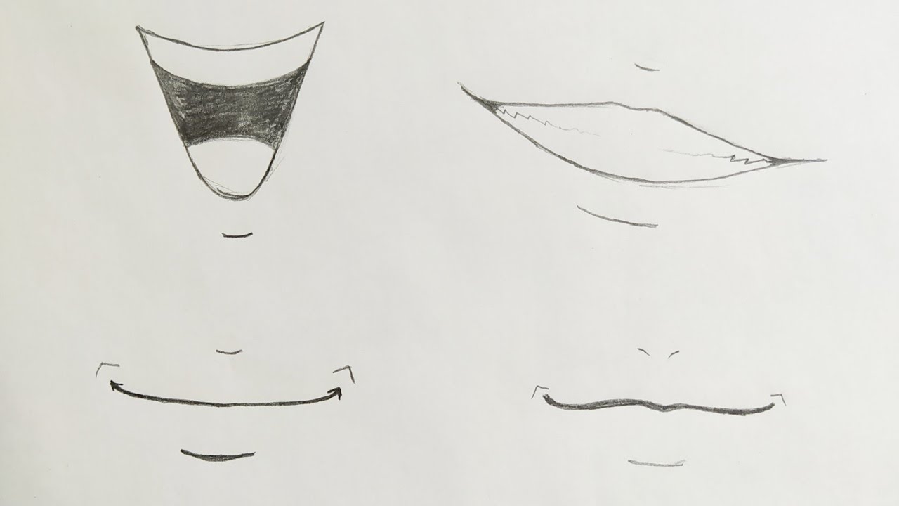 How to Draw Anime Mouths and Lips With Expressions an inDepth Guide   GVAATS WORKSHOP