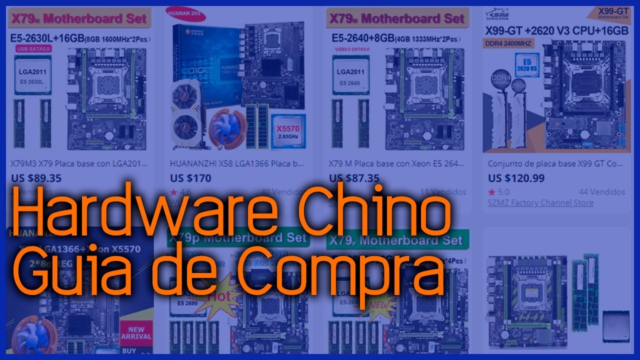 Hardware Chino guía de compra Aliexpress/ Xeon x58 x79 x99 LGA1366 LGA 2011