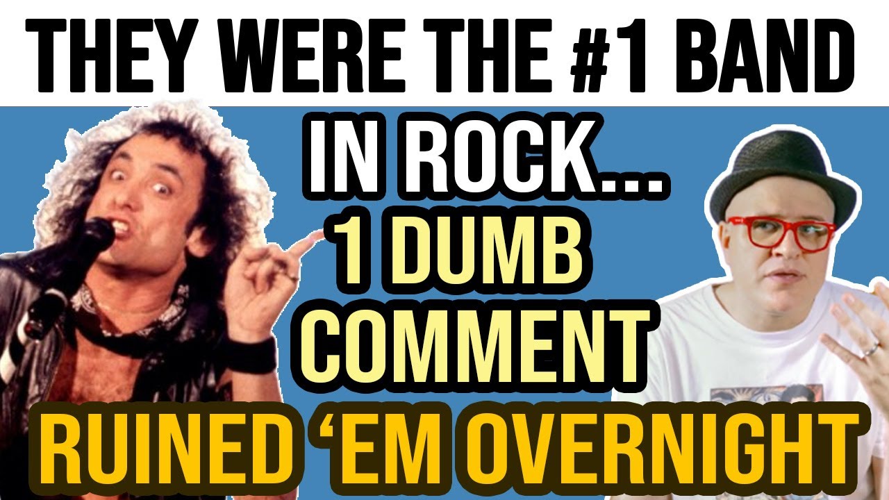 They Were the #1 Band in Rock...Then 1 BAD Interview DESTROYED CAREER OVERNIGHT! | Professor of Rock