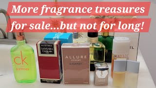 New vintage fragrance treasures for sale for a limited time. - YouTube