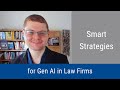 #287: Smart Strategies for Gen AI in Law Firms