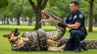 Animal Rescue Kind Boy Rescues Sheepdog From Giant Python