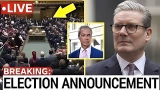 JUST NOW: Starmer SHOCKS Britain with Surprise LIVE Election Call!