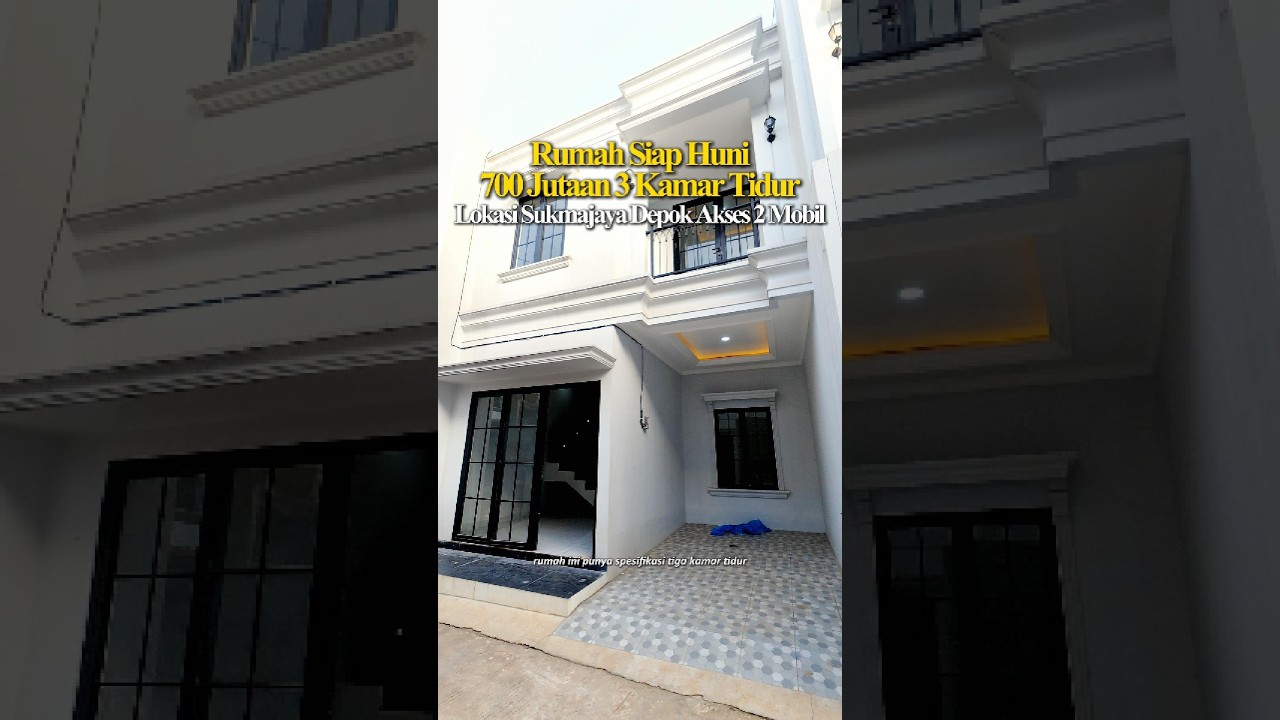 Rumah Ciamik Siap Huni – Strategis di Tirtajaya Depok