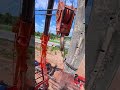 ⚡ How Linemen Secure a Wire Rope During Power Line Construction 😱