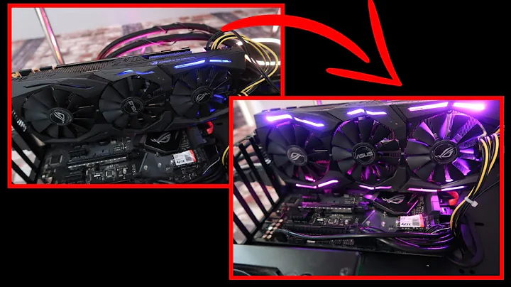 Cách sửa lỗi đèn LED RGB trên Asus Strix GTX 1070