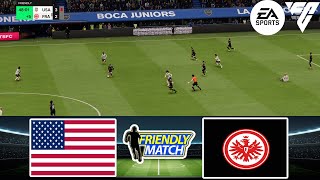 FC 24 - USA W vs Eintracht Frankfurt W 02/6/2024 - Friendly Match - Gameplay PS5