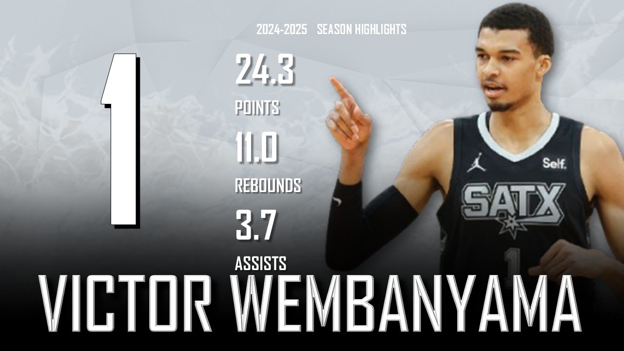 Victor Wembanyama || 2024-2025 San Antonio Spurs Highlights