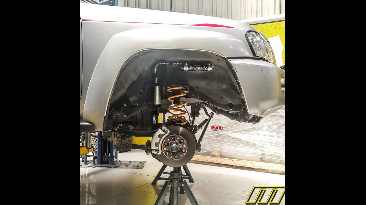 Nissan Patrol Y61 Mebar Suspension System Stage 4 YouTube