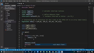 06 - Mbed OS STM32 - Interrupt timer