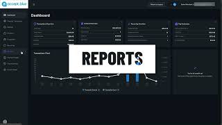 Managing Transaction Reports in your accept.blue gateway