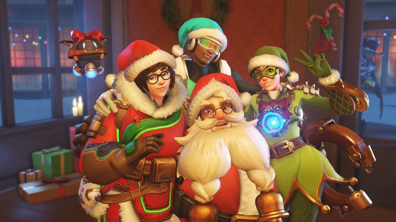 オーバーウォッチ実況 クリスマスイベントの メイの雪合戦 やってみた Overwatch Winter Wonderland Youtube