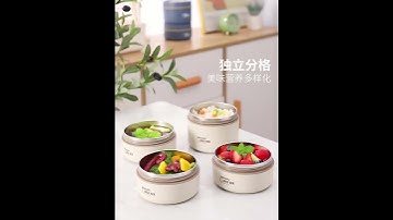Hộp Cơm Giữ Nhiệt Văn Phòng Lunch Box 3 Tầng Kèm Túi