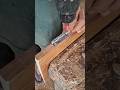 Cara cepat pasang engsel pintu #woodworking #diy #tips #tools #tricks