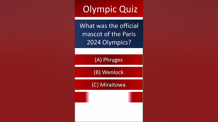 Paris olympic 2024 quiz