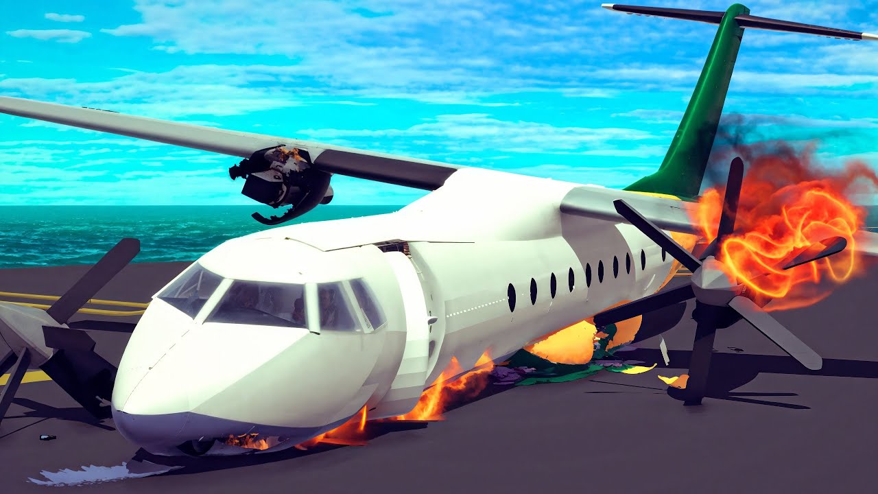 Besiege Realistic Crashes Compilation #2